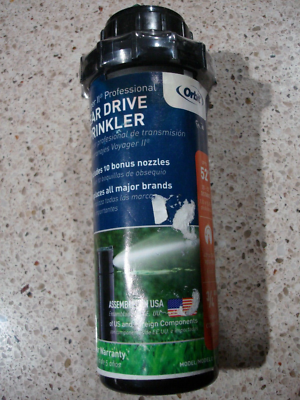 #ad NEW SEALED Orbit quot;Voyager IIquot; Professional Gear Drive Sprinkler Head #55662 $19.80