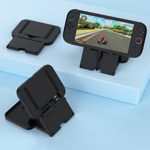 For Nintendo Switch 2 Steering Wheel+Grip+Charging Base+Bag+Stand+Tempered Film - Picture 7 of 20