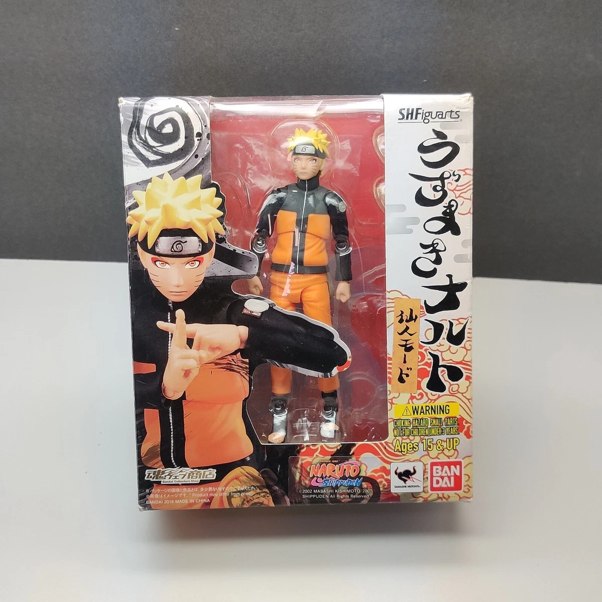Bandai S.H.Figuarts Uzumaki Naruto Sage Mode Naruto Shippuden Authentic Figure