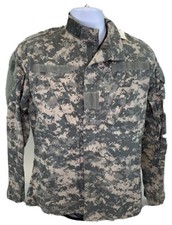 Army Combat Coat Regular ACU Digital Camo Perimeter Insect Ripstop Shirt