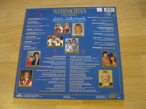 2 LP Various Weihnachten in den Bergen Volksmusik Bianca Vinyl Ariola 304 077 - Bild 2 von 2