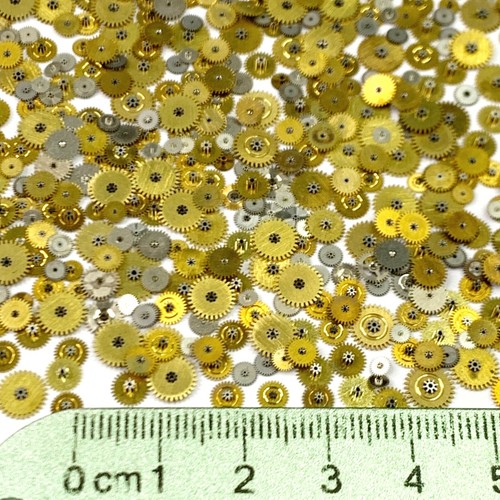 25 Bracelet Minute Wheels Gears Steampunk Watch Patrs Altered Art Repair Vtg Lot