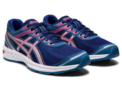 ASICS GEL-Sileo 1012A177-400 Women's Running Shoes Azure Silver US Size 9.5