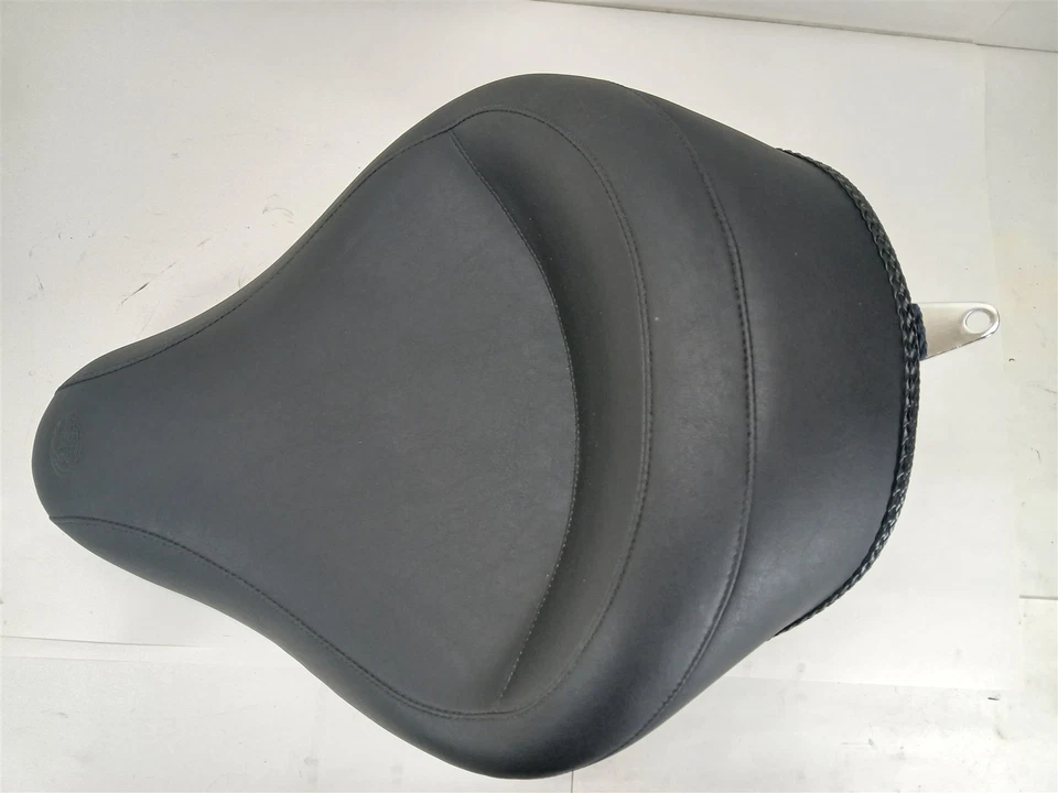 Harley-Davidson Fat Boy Mustang 2006-17 asiento ancho solo 76248 6FXSTDWV Foto 3 de 4