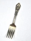 Wallace Sterling Rose Point  Baby Sterling Silver Fork