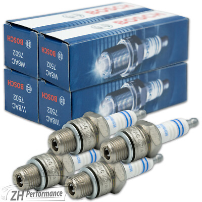 4x BOSCH W8AC Zündkerze 0 241 229 612 für KTM Puch Maxi Peugeot Motorrad
