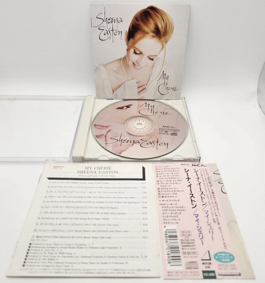 SHEENA EASTON My Cherie Japan Picture CD MVCM 518 w/OBI Bonustrack 1995 F/S - Image 2 of 4