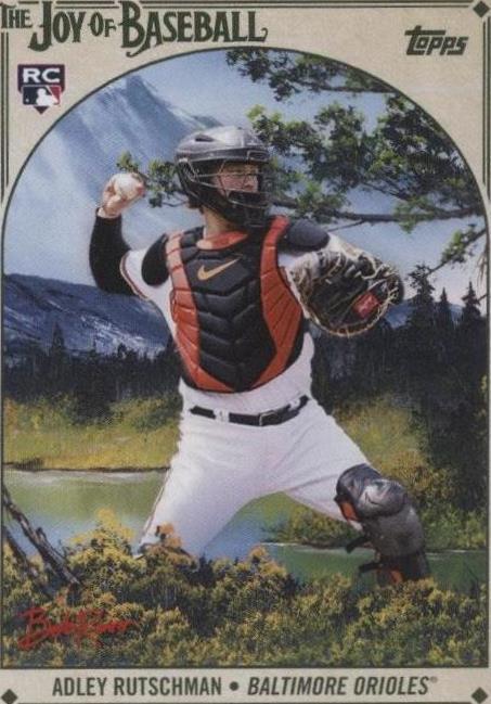 2023 Topps X Bob Ross The Joy of Baseball - Adley Rutschman #90 - 1 of 1