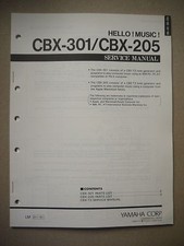 Yamaha Hello Music CBX-301/CBX-205 Service Manual