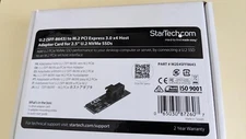 StarTech M2E4SFF8643 U.2 to M.2 PCI-e Gen 3.0 Adapter Card