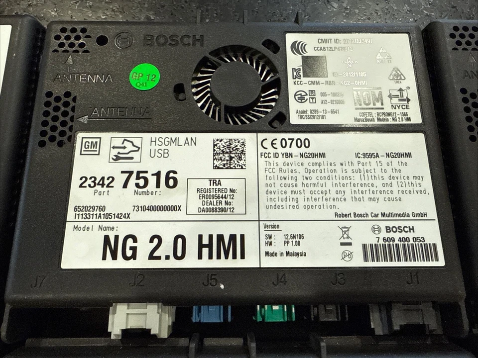 VIN Programming Inc 2014-2015 CHEVY SILVERADO GMC SIERRA Cadillac HMI MODULE - Image 3 of 4