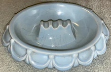 Vintage 1970’s Lt. Blue Ceramic Ashtray - Hobbyist Piece