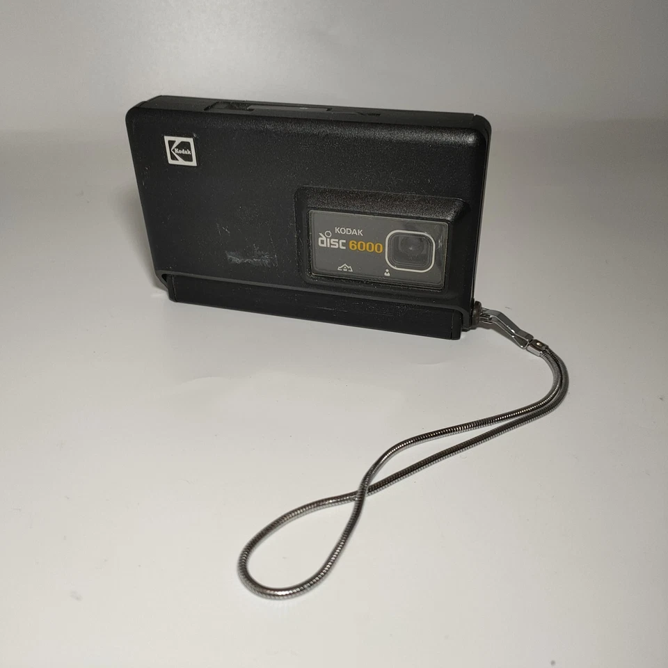 Vintage Retro Kodak Disc 6000 Compact Point & Shoot Film Camera Black *Untested* - Image 1 of 4