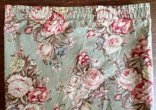 Vintage Ralph Lauren Charlotte Bedding Custom Curtain Panel 65 Wide x 68 Long - Picture 2 of 8