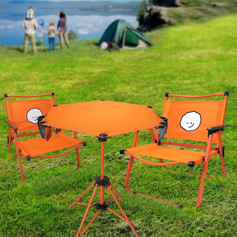 Mesa de altura de barra plegable ligera, 36 pulgadas, altura ajustable y portavasos -  Foto 2 de 4