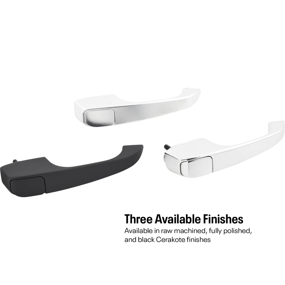 Manijas de puerta de aluminio GM 1967-69 carrocería F Billet Foto 3 de 4