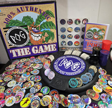 Vintage POG The Game, World POG Federation Milton Bradley Set