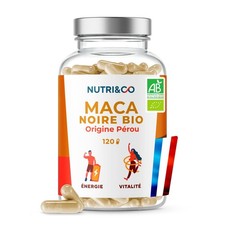 Maca Noire BIO du Pérou Hautement Dosé 10:1 – Extrait naturel 100 % Pur