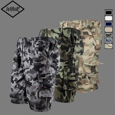 Summer Men's Military Cargo Shorts Mens Tactical Pants Casual Big Pocket Outdoor