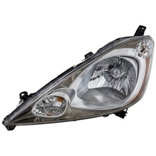 Driver Side Headlight For Honda Fit 2009-2011 Halogen with Bulb(s) Sport