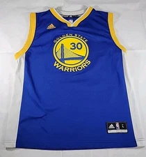Steph Curry Golden State Warriors Jersey Basketball Adidas Stephen Youth Large