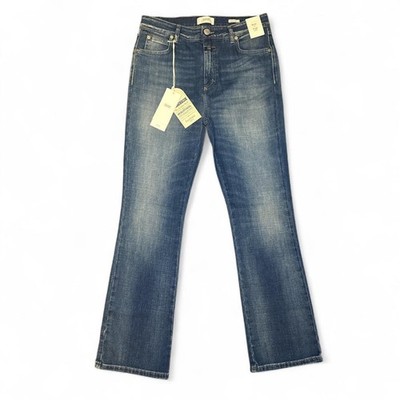 NWT CLOSED ROSE Women's Mid-Rise Slim Cut Faded Denim Blue Jeans   Size 27
