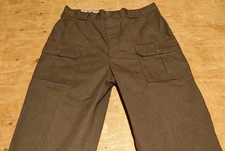 Mint Vtg Mens Tilley Endurables brown cargo safari travel pants 36 x 30
