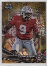 2022-23 Bowman U Gold Lava Refractor 50/75 Zach Harrison #57 1i9