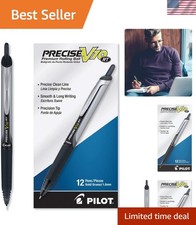 Precise V10 RT Refillable  Retractable Rolling Ball Pens, Bold Point 1 mm, B...