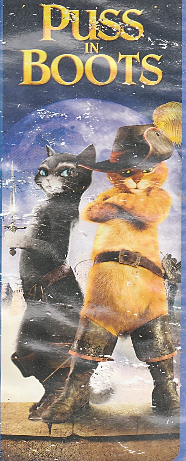 Puss in Boots DVD No Case Disc Only #1145 | eBay