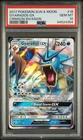 2017 Pokemon Sun & Moon Crimson Invasion 18/111 Gyarados GX PSA 10