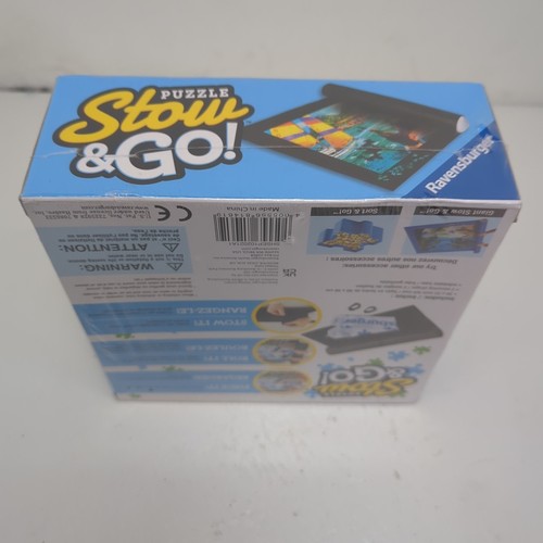 Ravensburger Puzzle Stow & Go Storage System Roll Up Mat 39x22” Up To 1000 Piece - Picture 8 of 8