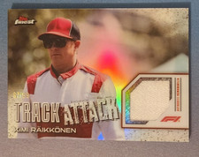 2024 Topps Finest Formula 1 F1 Track Attack Kimi Raikkonen Patch 67/99 #TAR-RAI