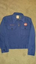 Vintage Gulf Gas Station Attendant Mechanic Jacket M-L