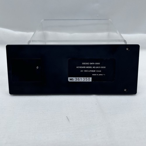 VTG Seiko Data 2000 Keyboard / Dock UNTESTED Dock ONLY UK01-0030 Japan RARE - Picture 2 of 7