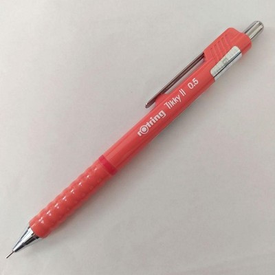 Rotring Tikky Ii 0.5 Orange Mechanical Pencil