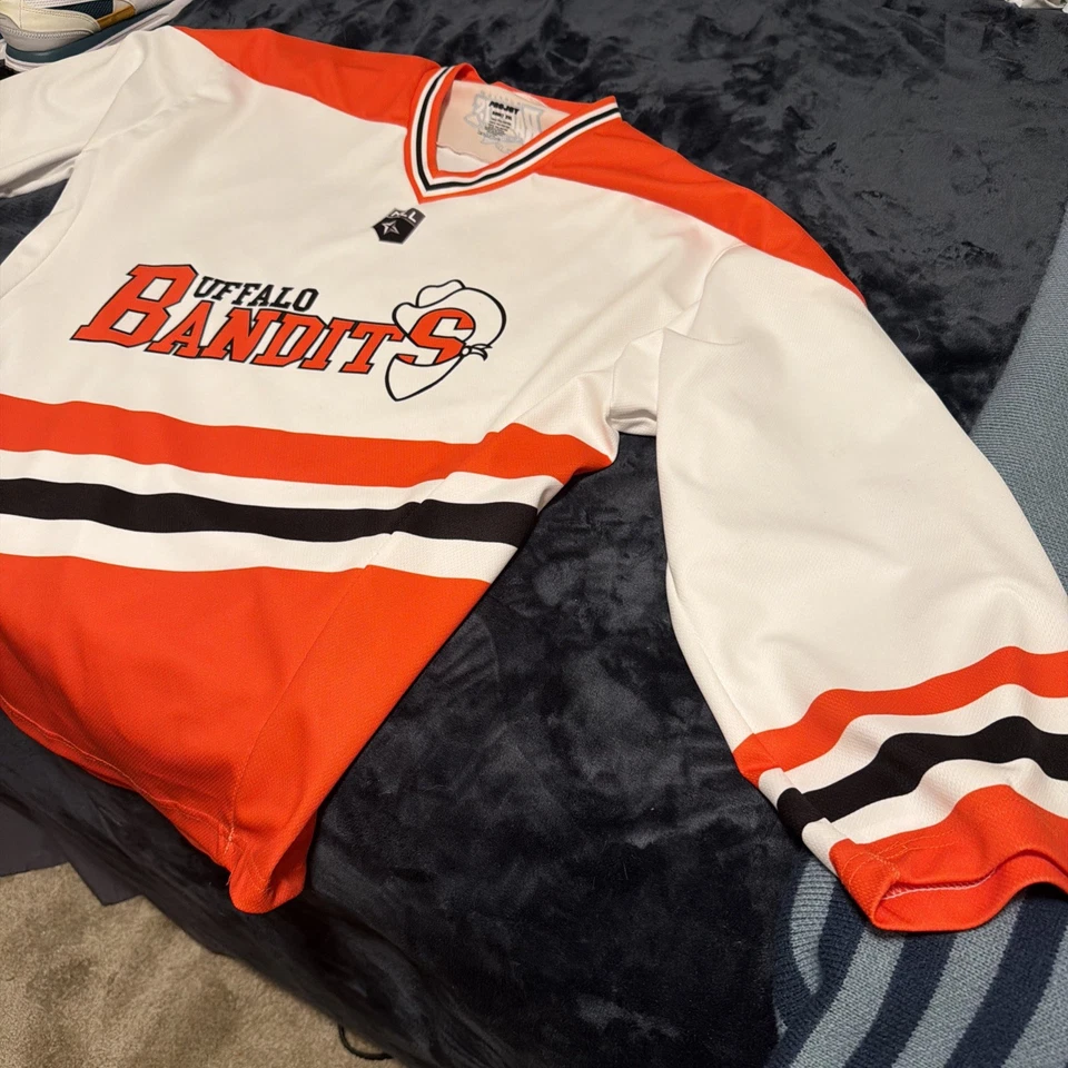 Camiseta deportiva de visitante Buffalo Bandits auténtica NLL lacrosse talla XXL - SIN nombre ni número  Foto 2 de 4