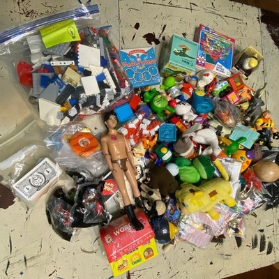 Toy Junk Drawer Lot Plush Cake Toppers Crafts DIY Scrapbook Replacement Pieces