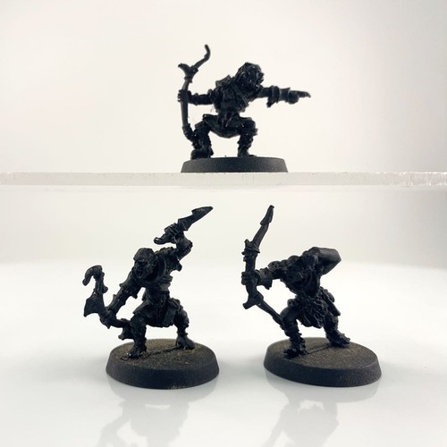 x3 Orques D'élites - Neuf Métal Warhammer SdA | P-00I9H | UK