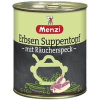 Menzi Erbsen Suppentopf Mit RäUcherspeck 800Ml Dose
