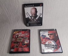 Ps2 PlayStation 2 Game Lot Of 3 Including Hitman Jam Pack Demo & Nascar Thunder