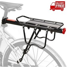 Rear Bike Rack Bicycle Cargo Rack Luggage Carrier Holder Seat Frame Pannier Rack