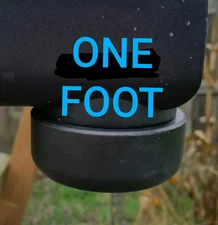 Technics 1200 1210 feet foot mk2 m3d mk5 "One" rubber replacement 