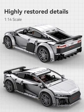 AUDI R8 Building Blocks Set W/ Remote Function