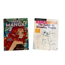 Manga Drawing Book Lot 2 Art Instruction Guid...