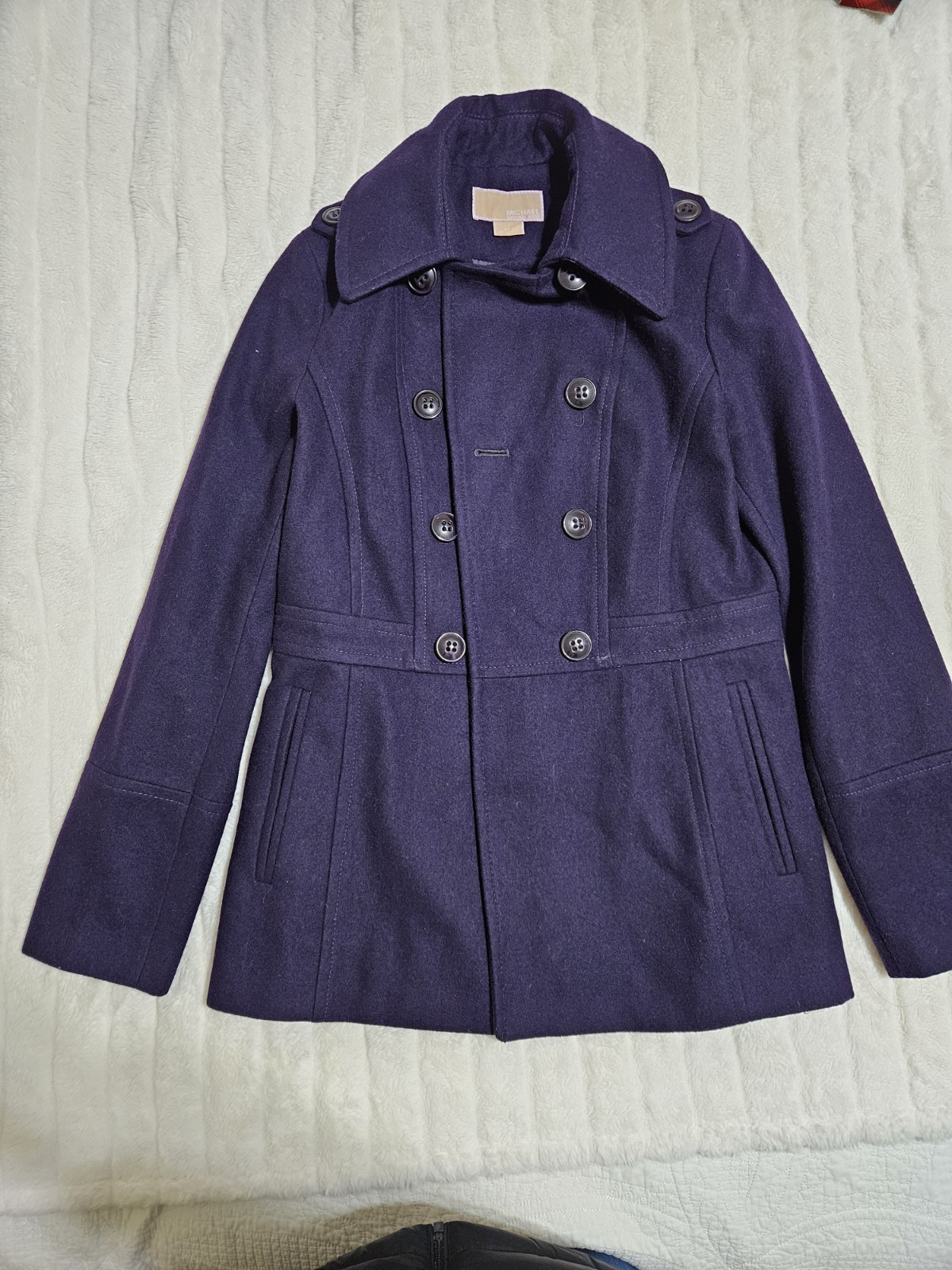 MICHAEL Women's Double Breasted Button Collared P… - image 1