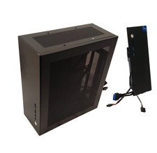 Mini PC Case with 2X USB - Measures 3.6" x 9.13" x 8.12"