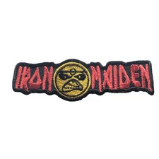 Iron Maiden Patch, Iron Maiden Iron On Embroidered Patch, Heavy Metal Band Patch