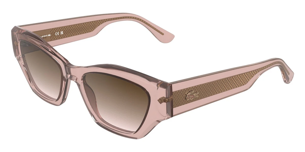 Lacoste Pink Square Sunglasses L739S 525 Womens Designer Eyewear with Case Lacoste Pink Sunglasses for Women for sale | eBay main image 2