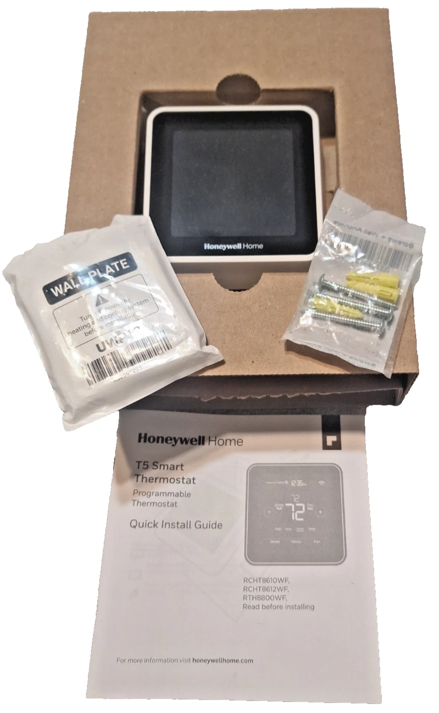 Honeywell Home RENEWRTH8800WF/U Wi-Fi Programmable Thermostat (Renewed)